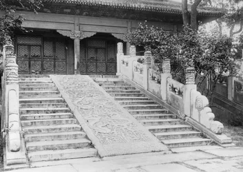 Tomb of the Emperor Yong Lo (1359-1424) at Peking, China